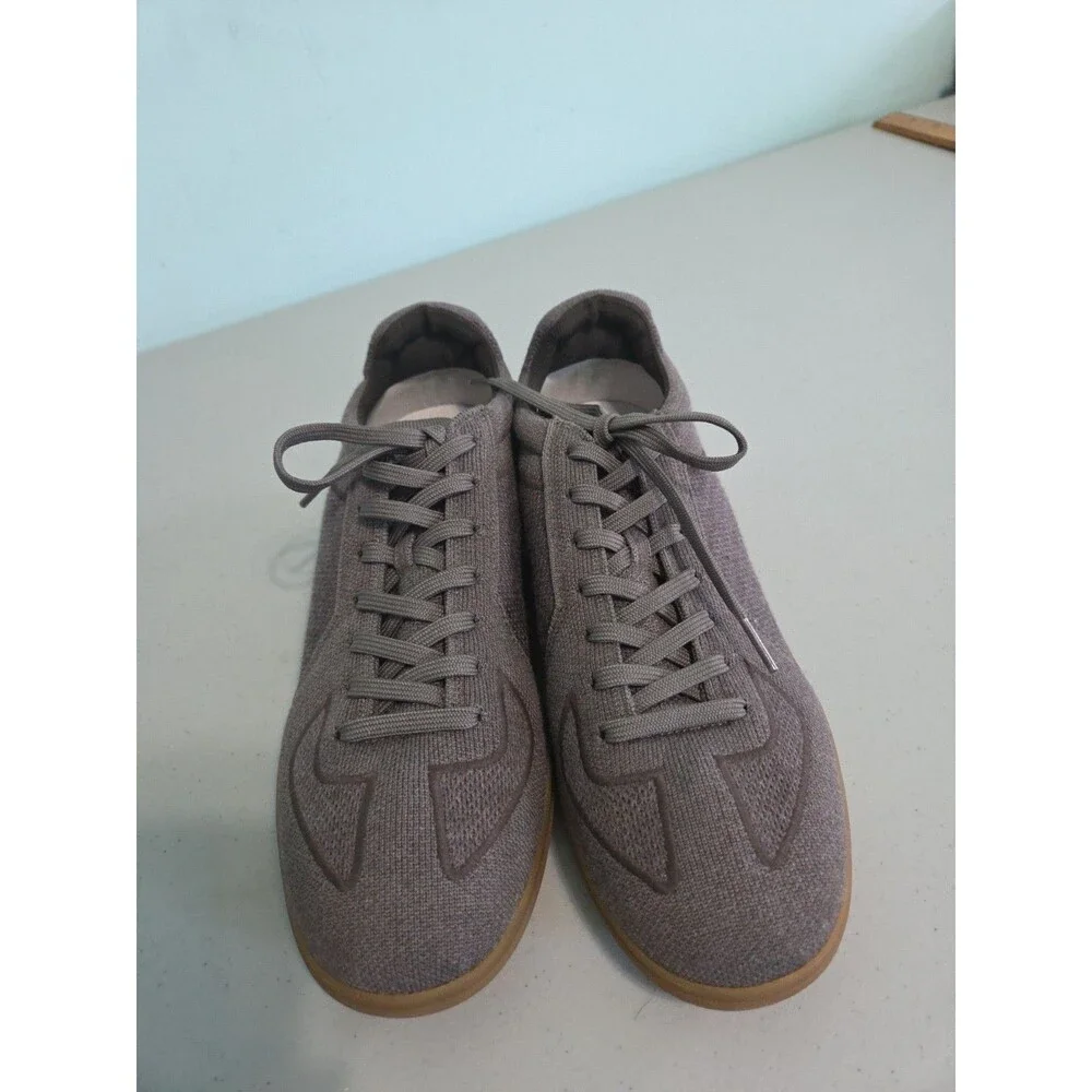 Rothy's RS01 Shoes Mens Size 10 Gray Knit Low Top Comfort Casual Sneakers